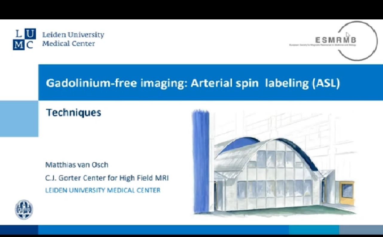 Arterial Spin Labelling  Technical Aspects and Application in Clinical Practice